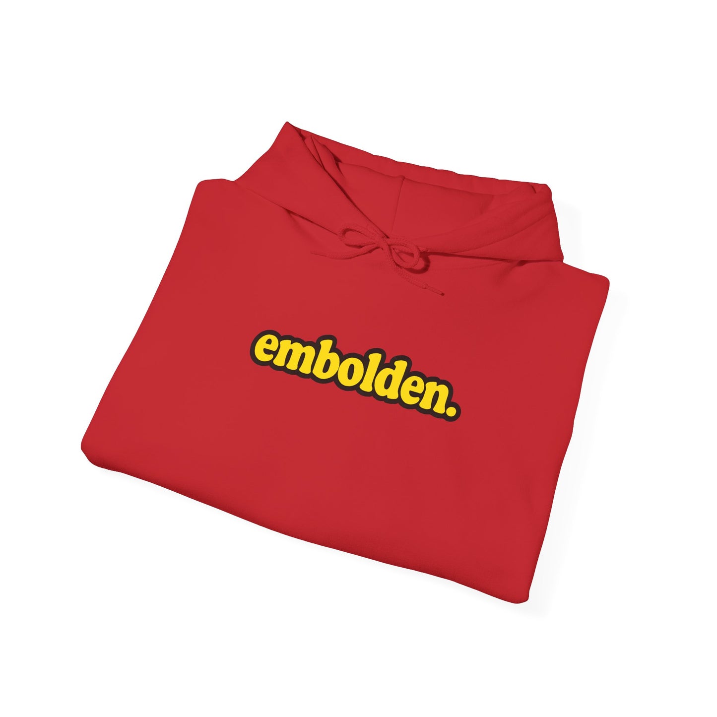 embolden. Hoodie with pockets